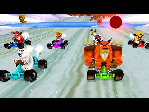 Crash Team Racing 4k Gameplay | All CTR Tokens