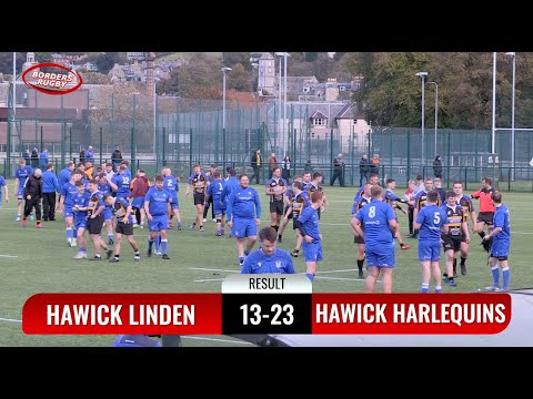 RUGBY REPORT & POST MATCH REACTION - HAWICK LINDEN v HAWICK QUINS - 21.10.23