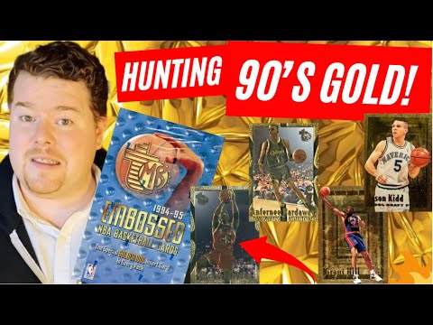 Should I Open 90s BOXES ?!? | Hunting For 90s GOLD! | 1994 - 95 Topps Embossed | [S4 E44]