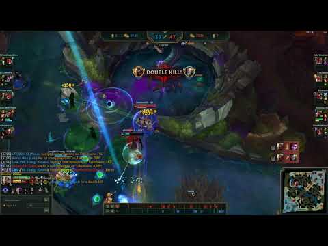 1v5 PENTAKILL ON ZED
