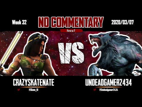 [NO COMMENTARY] Devil's Landing Week 32 - CrazySkateNate (Orchid) vs Undeadgamer2434 (Sabrewulf)
