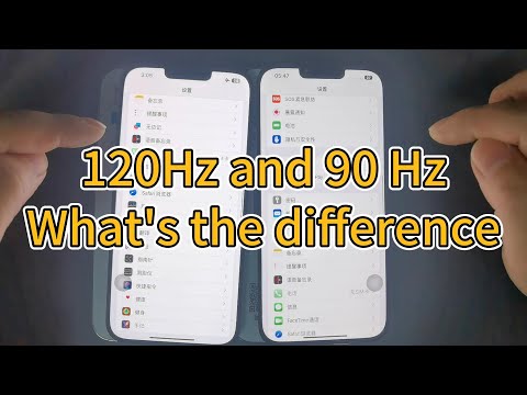 Difference of 120hz and 90hz for iPhone 13 Pro Max Aftermarket Soft OLED