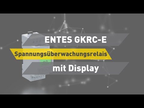 ENTES GKRC-E Spannungsüberwachungsrelais mit Display