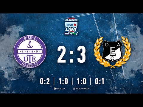 Gólösszefoglaló - EL 231 - UTE - DEAC 2:3 20220301