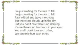 Chris Isaak - Waiting for the Rain to Fall Lyrics