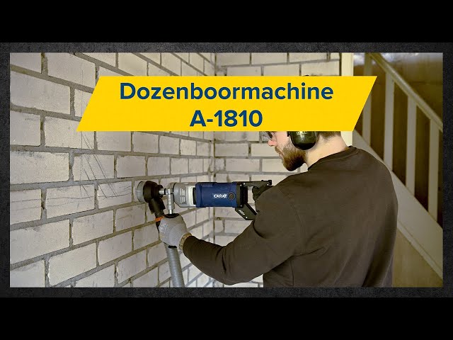 Carat A-1810 - Carotteuse - incl. mandrin DUSTEC dans mallette - 1800W-image