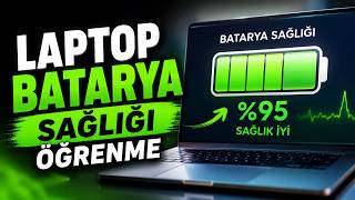 Laptop Batarya Sağlığı Nasıl Öğrenilir? | Batarya Yüzdesi Görme ve Test Etme (20