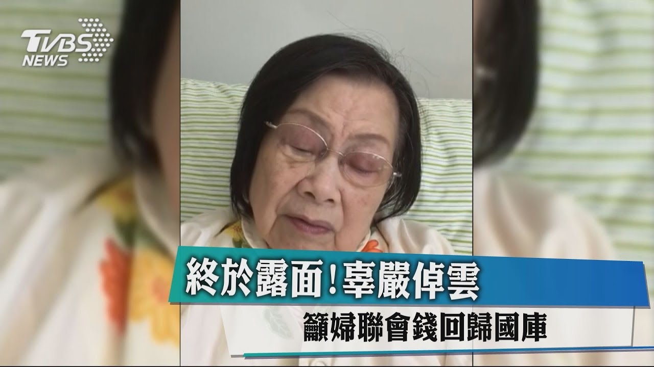 辜嚴倬雲跨海聲明:婦聯會資產可全數轉歸國庫所有