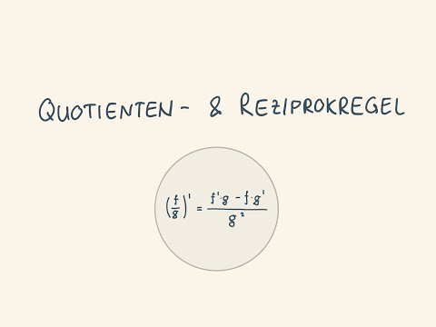 Quotienten- und Reziprokregel | Ableiten ** | gymer math Jorma Wassmer