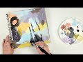 Easy abstract painting | Learn to paint abstract paintings