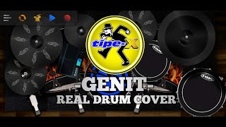 Download lagu TIPE X GENIT REAL DRUM COVER by Drumin... mp3