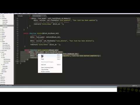 Codeigniter App Part 10 Finishing Our App