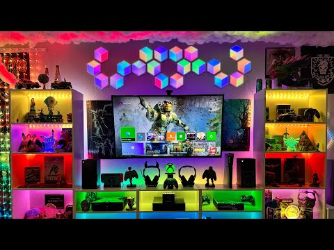 FULL GAME ROOM TOUR! - STONE LIGHTS