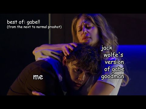 best of: GABE!! (from the next to normal proshot)