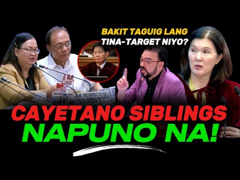 Cayetano sibling, napuno na! Dinurog ang LLDA!