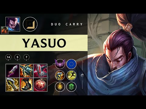 Yasuo ADC vs Vayne - EUW Master Patch 25.24