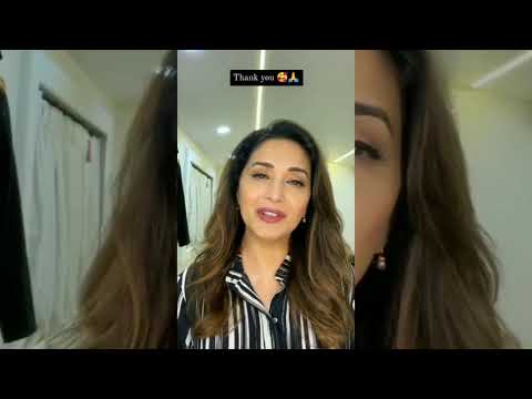 Madhuri Dixit Thanks Fans For Their Birthday Wishes