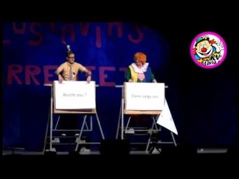 "Ohne Worte" inspiriert von der Idee "Ohne Rolf", Narrenfete Lustavia,