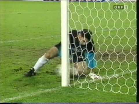 EC 95/96: Rapid Wien - Sporting Lissabon, Tor 3:0