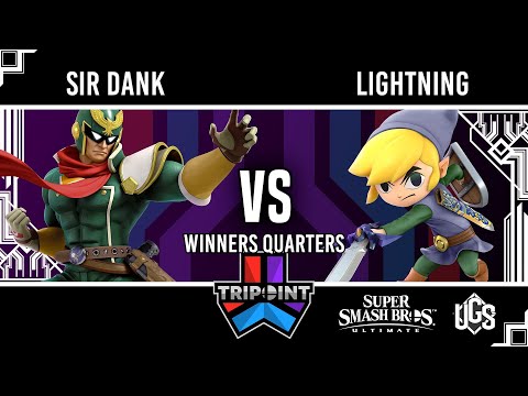 Tripoint Smash 179  -  Winners Quarters  -  Sir Dank(Captain Falcon) Vs. Lightning(Toon Link)
