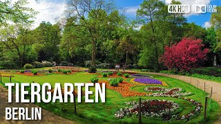 Tiergarten, The Most Popular City Park Of Berlin- 🇩🇪 Germany [4K HDR] Walking Tour