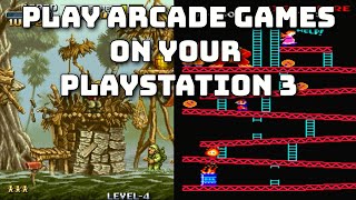 Play Arcade Games on your PlayStation 3 - Mame and RetroArch
