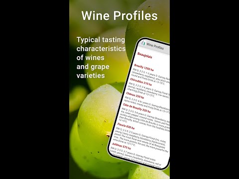 , title : 'Wine Profiles: Typical tasting characteristics of 1,300 wines and grape varieties from 550 regions