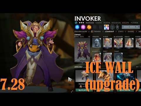 [INVOKER] Update 7.28 Aghanim's Shard (Upgrade)