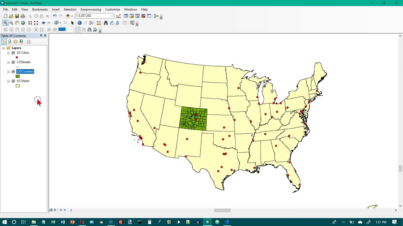 ArcMap GIS Tutorial 01-03