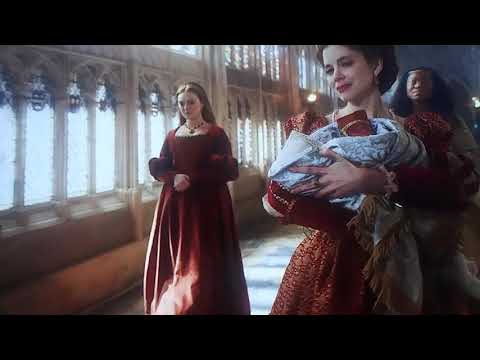 Starz Spanish Princess Harry holds his son