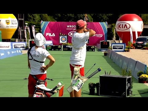 Belarus v India – recurve mixed team bronze | Wroclaw 2014 Archery World Cup S4