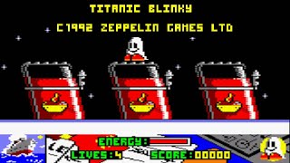 [Amstrad CPC] Titanic Blinky - Longplay