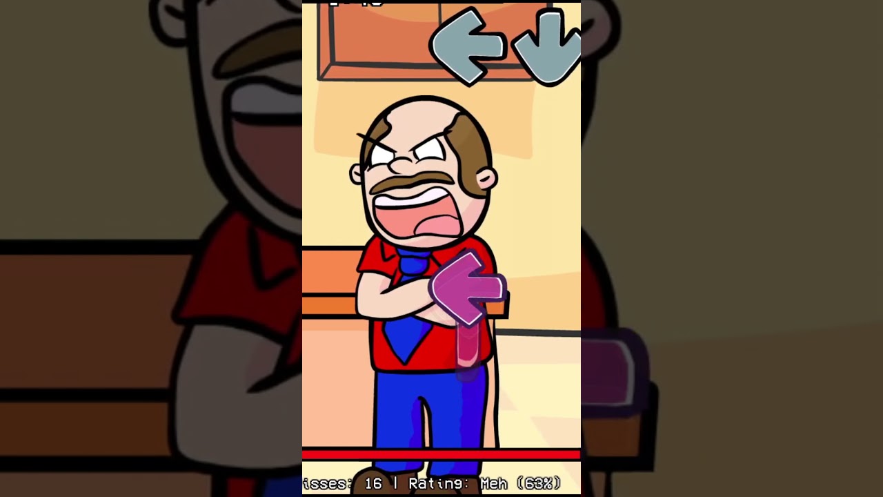 Friday Night Funkin VS Jeffy Mod V2 animation #3 #fnf #shorts