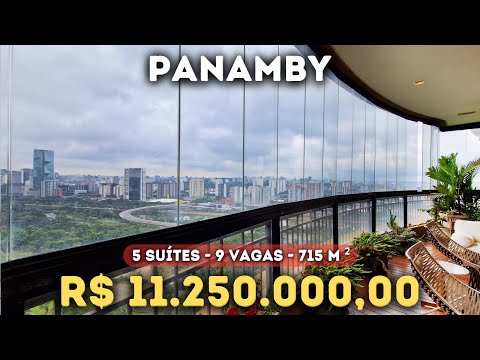 Vídeo do imóvel — Panamby em sua Máxima Expressão | Torre Única, 5 Suítes, 9 Vagas e Acesso Exclusivo ao Hotel Tangará