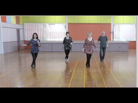 Dangerous Gift Line Dance - Demo and Walkthrough 4'06"