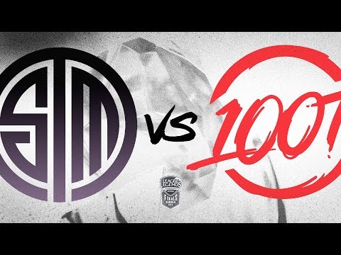 100 vs. TSM - NA LCS 3rd Place Highlights (Summer 2018)