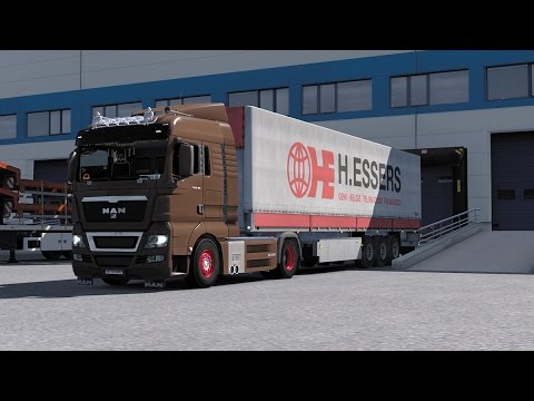 ETS 2 - 1.27 "Drumuri Europene" Krakow(PL) - Wien(A) ProMod 2.16 Man XLX