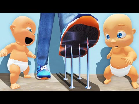 Babies Makes DEADLY Spike Trap... (Whos Your Daddy)