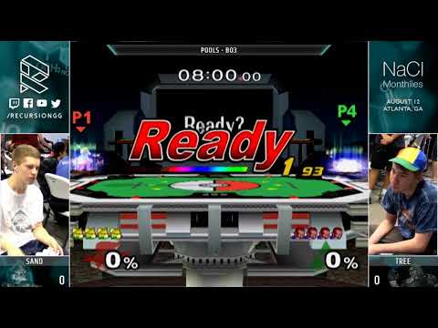 NaCl December '17 - Sand vs Tree - Pools