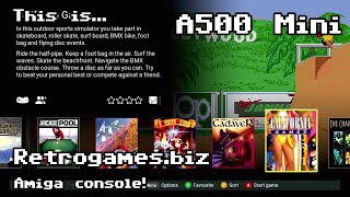 This is the A500 mini (Amiga) console!