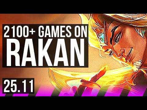 RAKAN & Samira vs SORAKA & Smolder (SUP) | 6/1/15, 2100+ games, Dominating | NA Grandmaster | 25.11