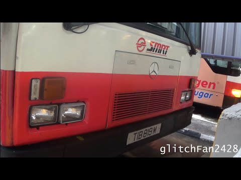 Musical ZF Thrashing!!! | Mercedes Benz O405, TIB819M [SMRT] (Retired)