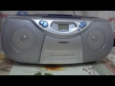 Portable Radio Cassette with CD Player Philips AZ 1004/00C (Germany)