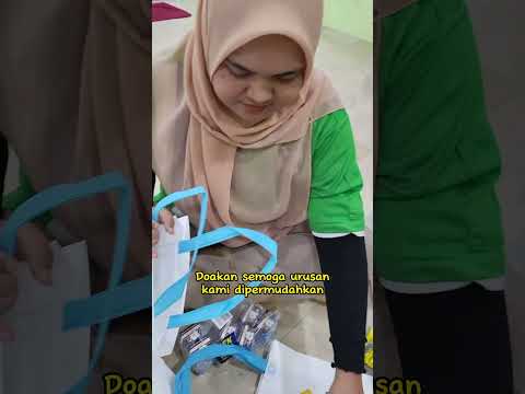 Packing Goodies Bag untuk anak-anak asnaf & yatim