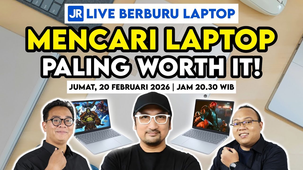 Live Berburu Laptop - Mencari Laptop Paling Worth It!