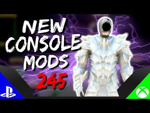 Skyrim Special Edition: ▶️5 BRAND NEW CONSOLE MODS◀️ #245 (PS4/XB1/PC)