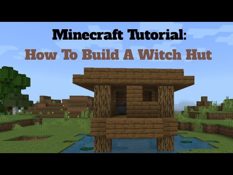 nyfteryMC - Minecraft Tutorial: How To Build A Witch Hut