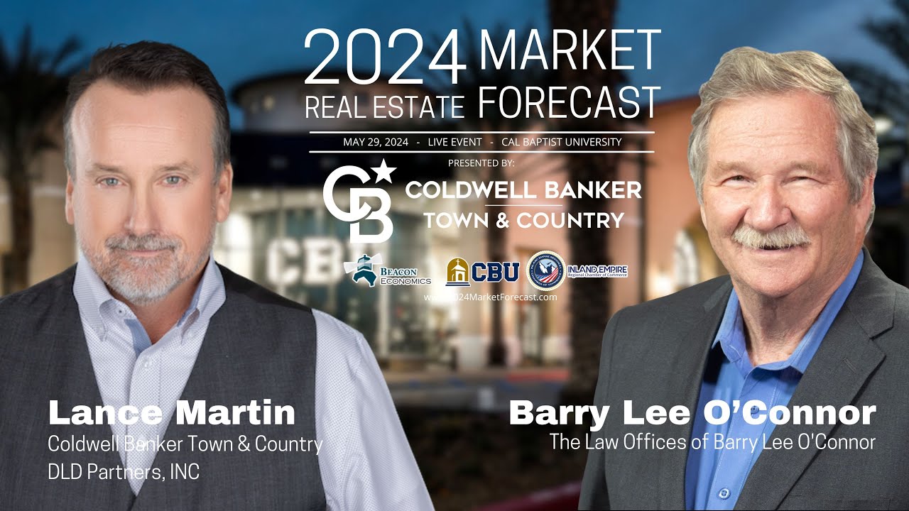 Lance Martin and Barry Lee O'Connor in studio Interview for the 2024 Real Estate Market Forecast