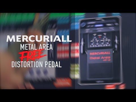 Mercuriall Metal Area MT-A Free Distortion Pedal || METAL DEMO