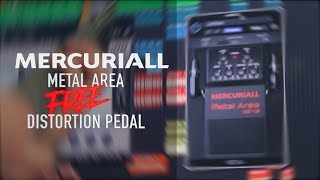 Video thumbnail for Mercuriall Metal Area MT-A Free Distortion Pedal || METAL DEMO by András Szvirida